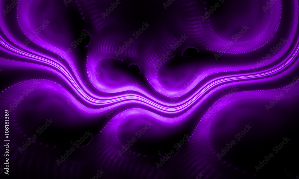 Obraz premium Abstract wallpaper. Abstract fractal. Fractal art background for creative design. Decoration for wallpaper desktop, poster, cover booklet, card. Psychedelic. Print for clothes, t-shirt.