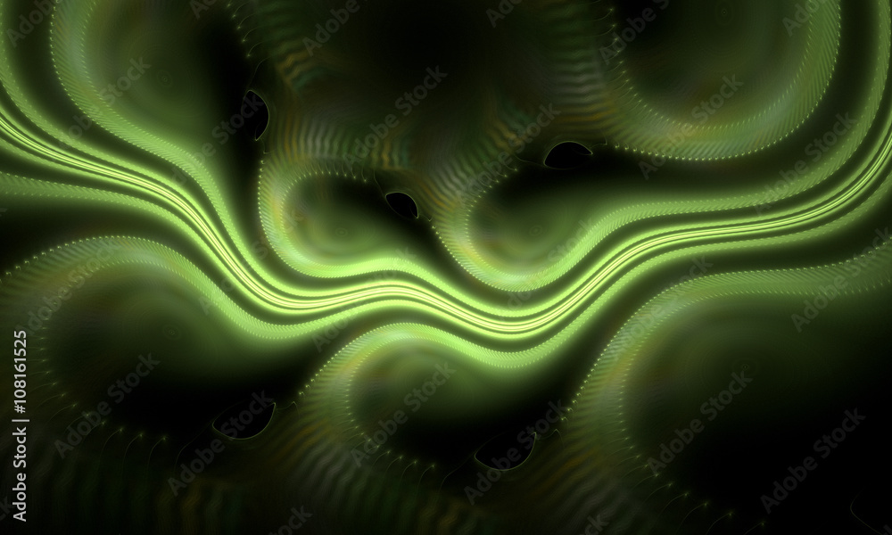 Obraz premium Abstract wallpaper. Abstract fractal. Fractal art background for creative design. Decoration for wallpaper desktop, poster, cover booklet, card. Psychedelic. Print for clothes, t-shirt.