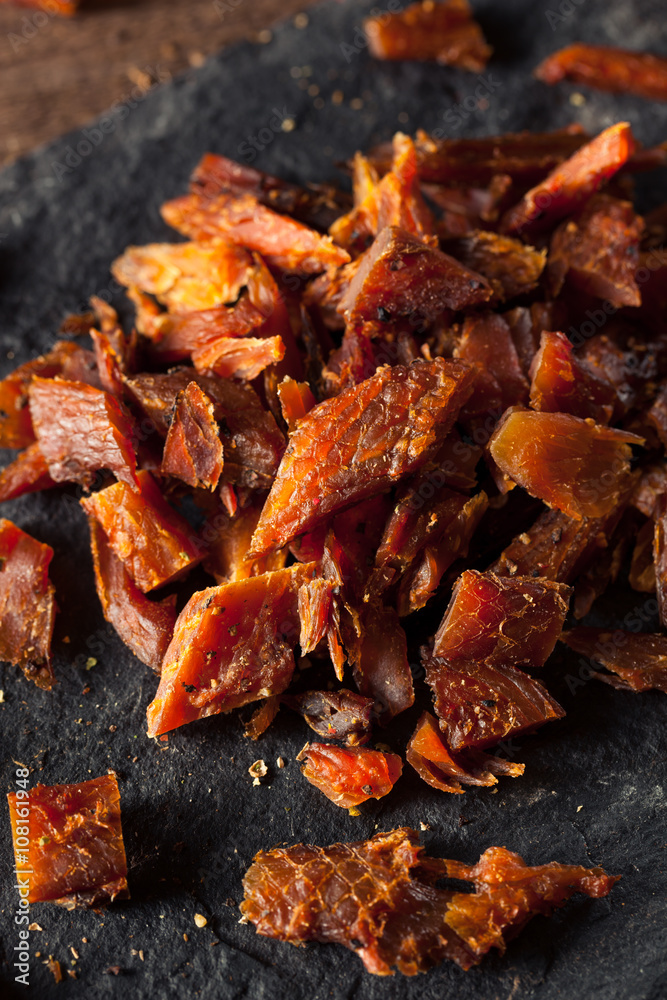 Dried Smoked Salmon Jerky Dried Smoked Salmon Jerky