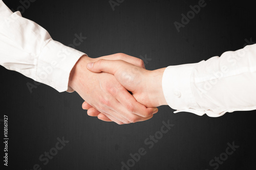 Business handshake