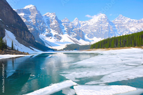 Moraine lake. Banff National park.