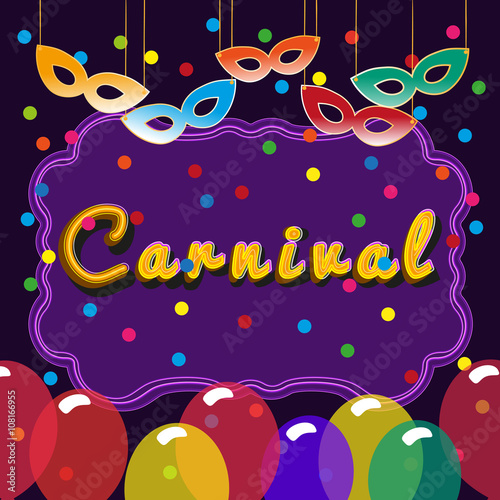 Carnival billboard