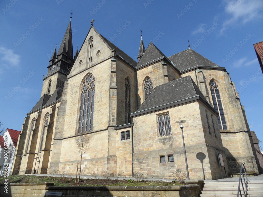 Fototapeta premium Bad Driburg - Pfarrkirche St. Peter und Paul