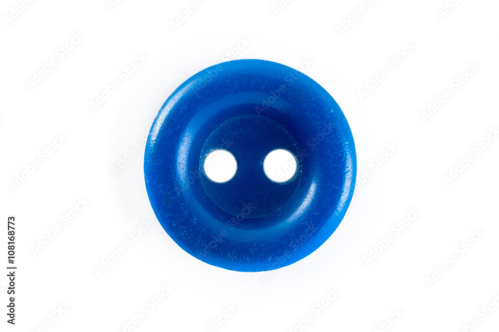 blue button on a white background blue button on a white background