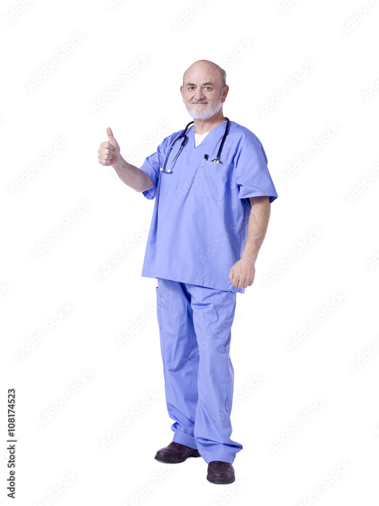 a surgeon gesturing approved a surgeon gesturing approved