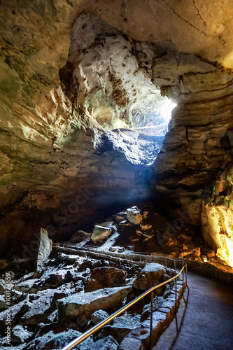 Carlsbad Caverns National Park in USA below nature