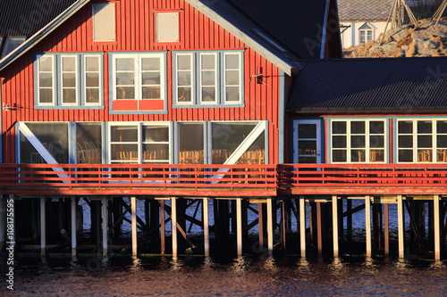 edifici isole lofoten norvegia