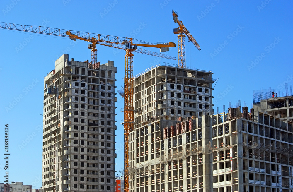 Строительство новых жилых домов