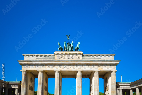 BERLIN, GERMANY- MAY 15, 2013: Brandenburg Gate (Brandenburger T