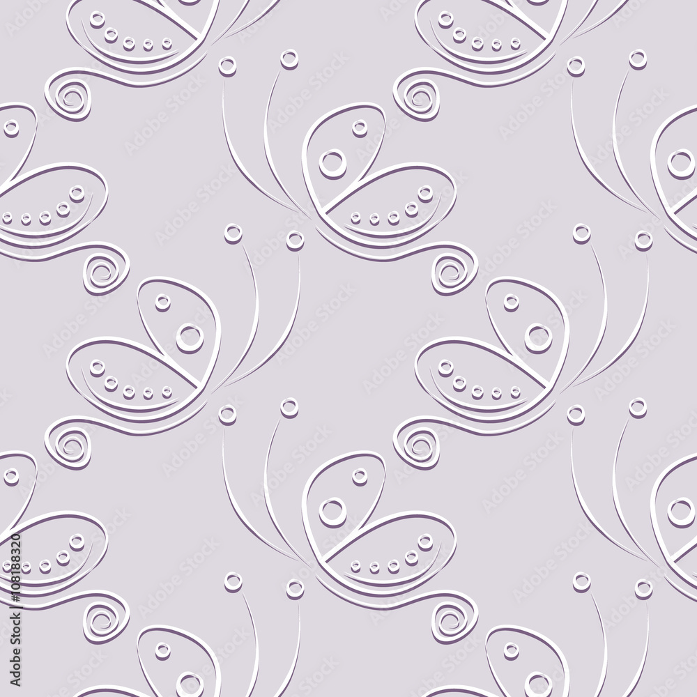 Seamless vector pattern with insect. Decorative pastel blue background with butterflies . Series of Animals and Insects Seamless Patterns. Seamless vector pattern with insect. Decorative pastel blue background with butterflies . Series of Animals and Insects Seamless Patterns.