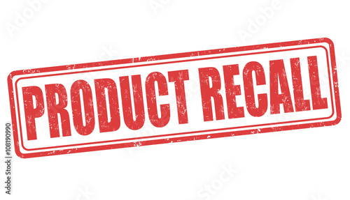 Product recall stamp