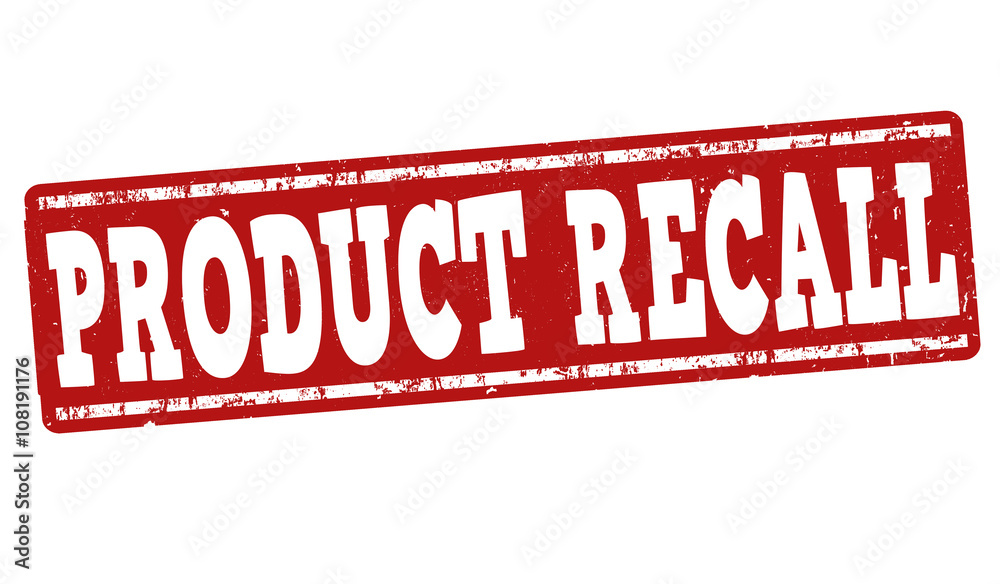 Product recall stamp