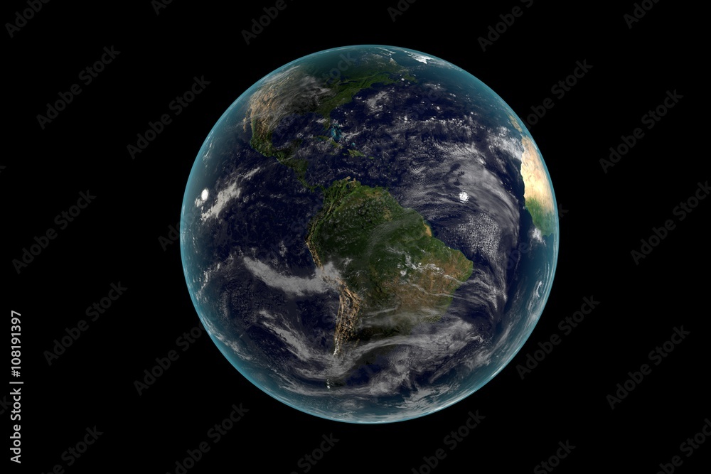 Nice World in Motion. 3D Render
Nice World in Motion. 3D Render
