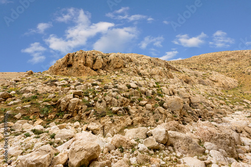 Mountains of the canyon Negev Desert in Israel