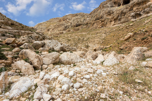 Mountains of the canyon Negev Desert in Israel