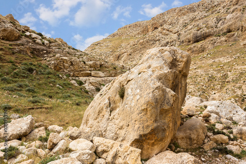 Mountains of the canyon Negev Desert in Israel