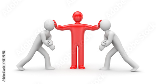 Intermediary in the conflict decision