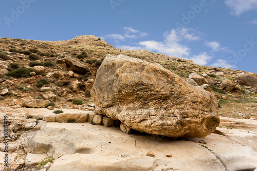 Mountains of the canyon Negev Desert in Israel