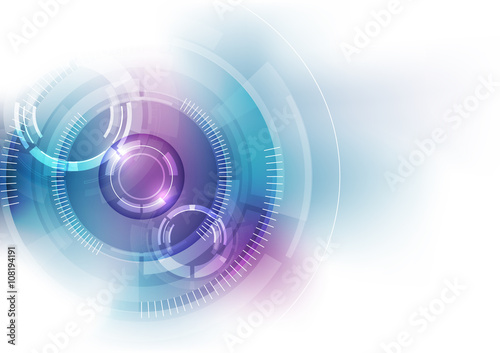 vector background abstract technology concept illustration