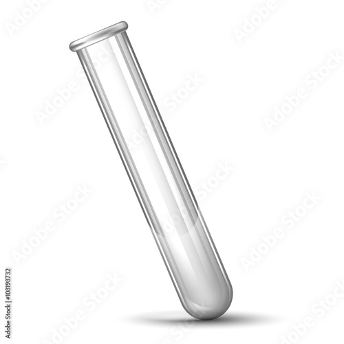 Illustration of scientific glassware - test tubes