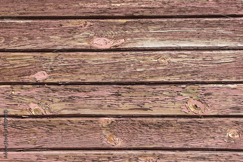 Grunge brown old wooden surface texture.