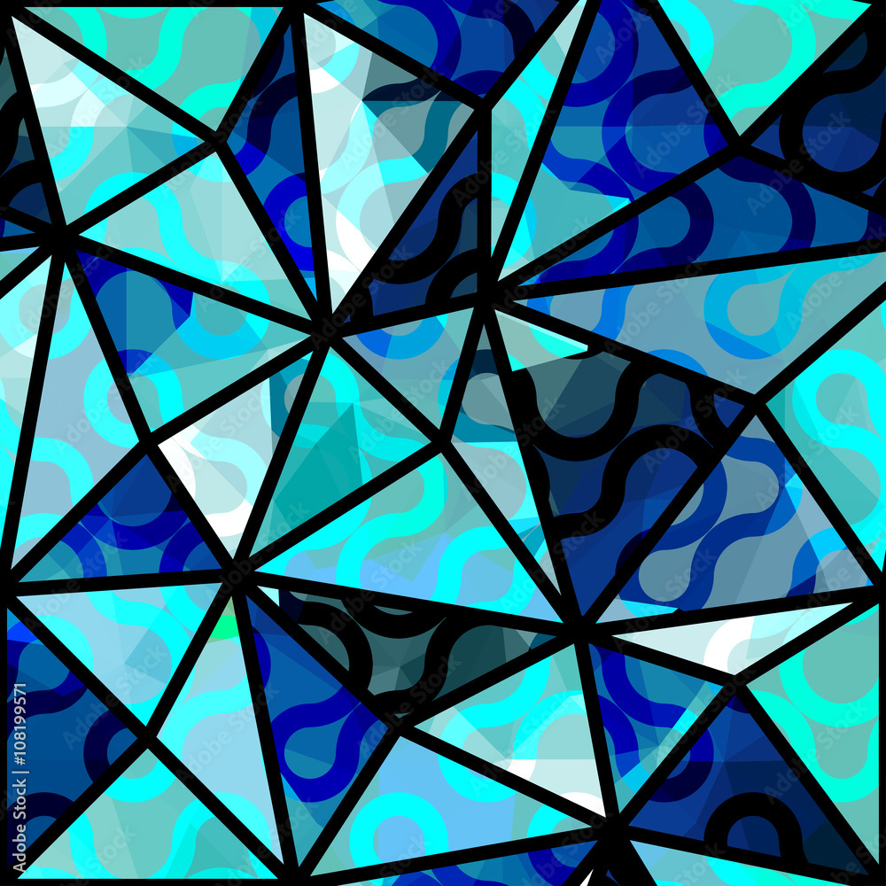 Abstract geometric background Abstract geometric background