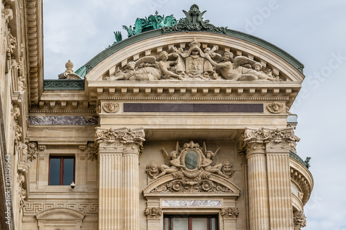 Opera National de Paris (Garnier Palace). Architectural details. © dbrnjhrj