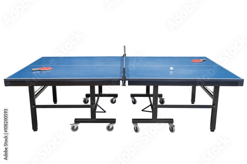 Quadro em tela table tennis isolated on a white background