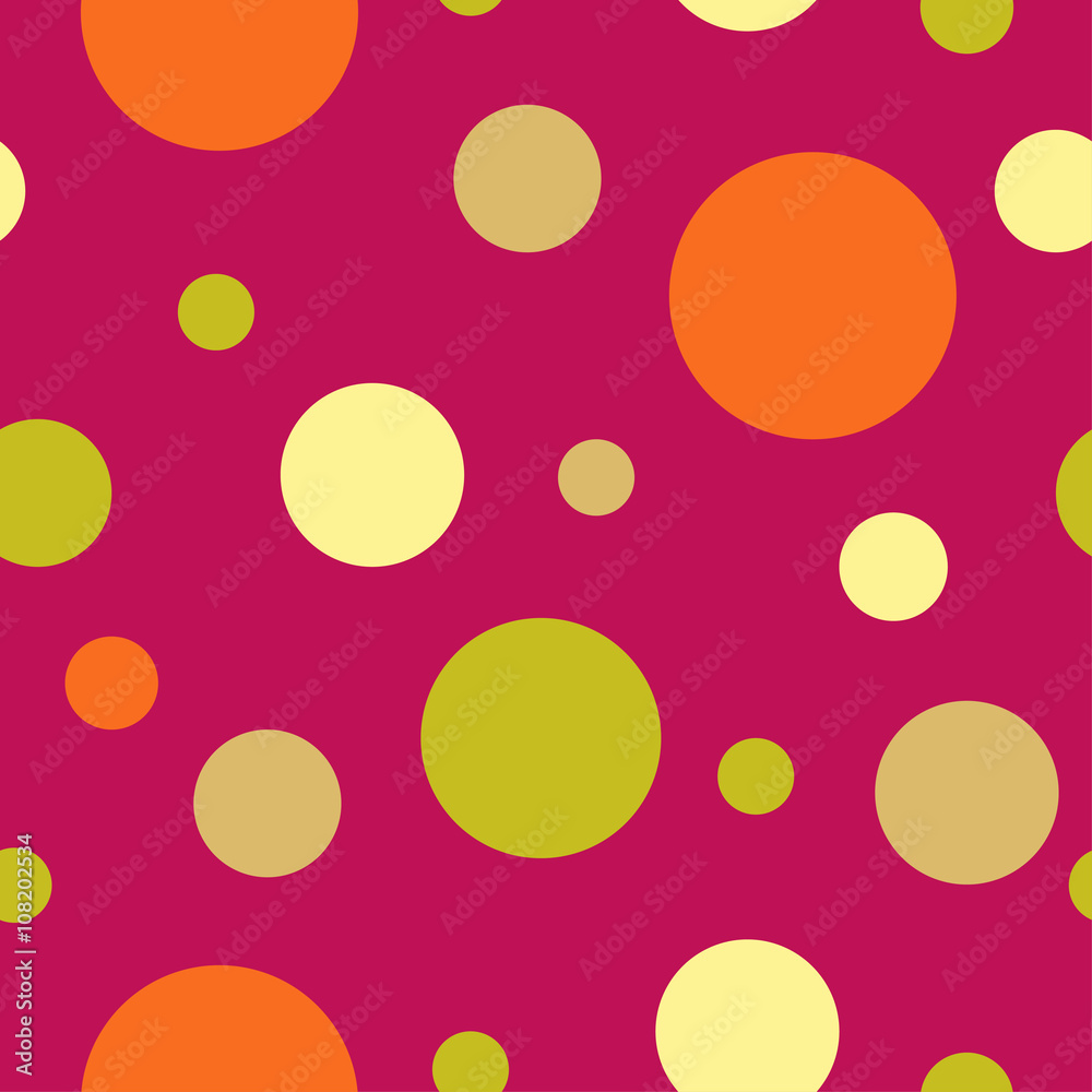 Seamless decorative vector background with circles. Print. Cloth design, wallpaper. Seamless decorative vector background with circles. Print. Cloth design, wallpaper.