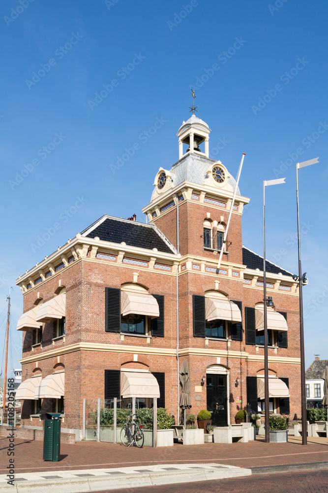 Former court house Havenmantsje in Harlingen, Friesland, Netherlands