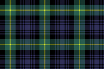 Fototapete Tartanmuster Gordon Tartan Stoff in Grün  © SolaruS