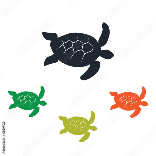 Sea turtle icon