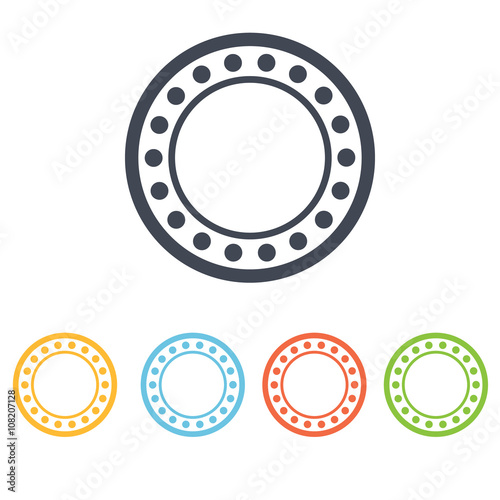 Wheel disk icon