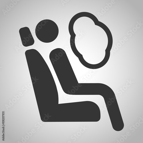 Crash test icon
