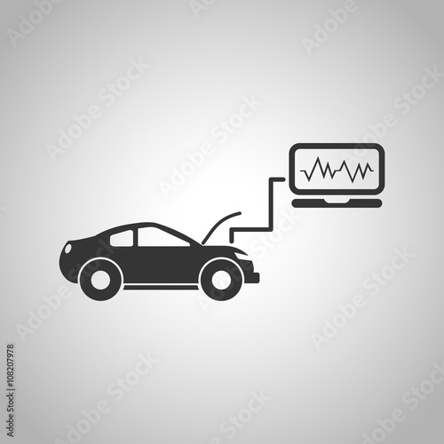Engine diagnostics icon