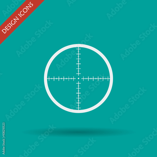Sight device icon.
