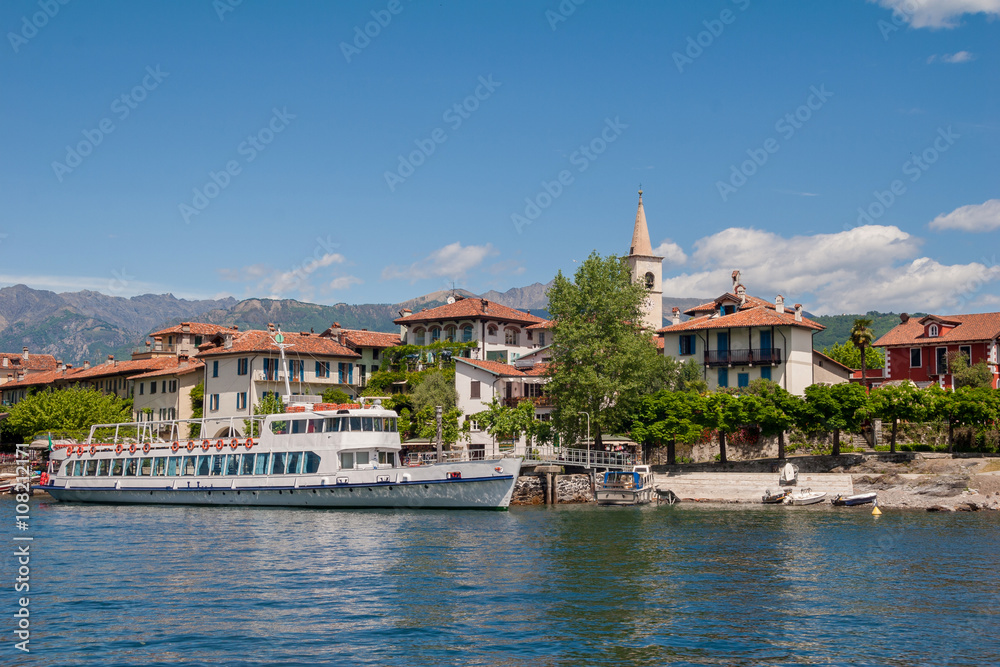 Lake Maggiore Fishermen Island, Stresa italy