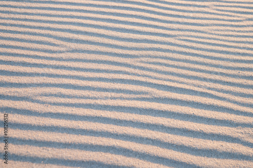 Sandformation am Abend photo