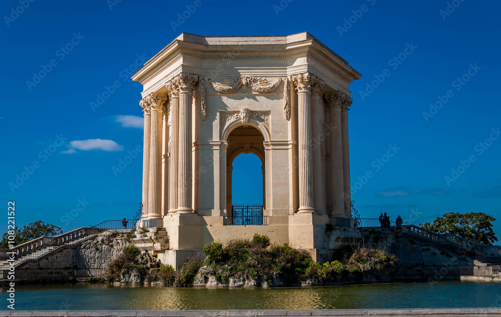 Montpellier, le château d'eau.