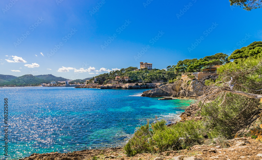 Spain Majorca Balearic Islands Seaside Cala Ratjada Spain Majorca Balearic Islands Seaside Cala Ratjada