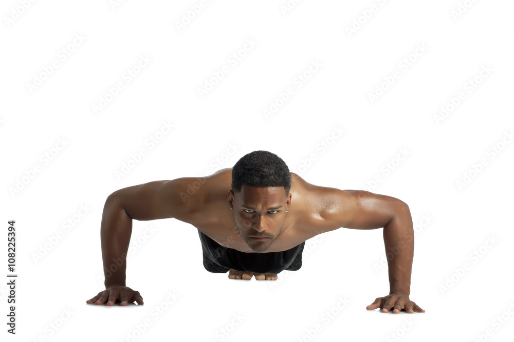 man working push ups man working push ups