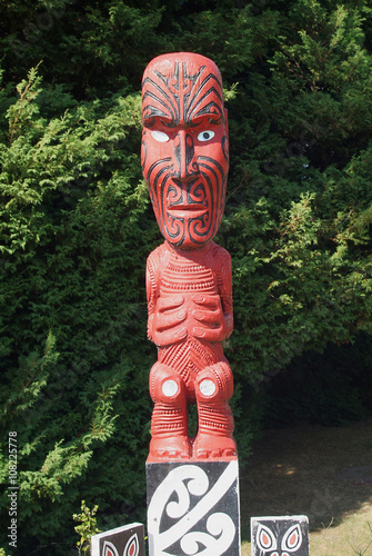 New Zealand, Maori sculpture