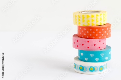 Colorful decoration washi tapes