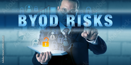 Managing Director Touching BYOD RISKS photo