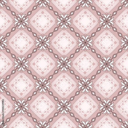 Beige decorative seamless texture.