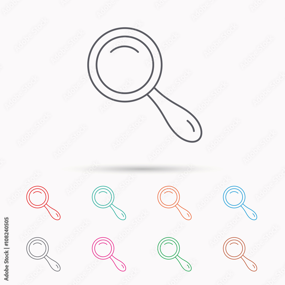 Search icon. Magnifying glass sign. Search icon. Magnifying glass sign.