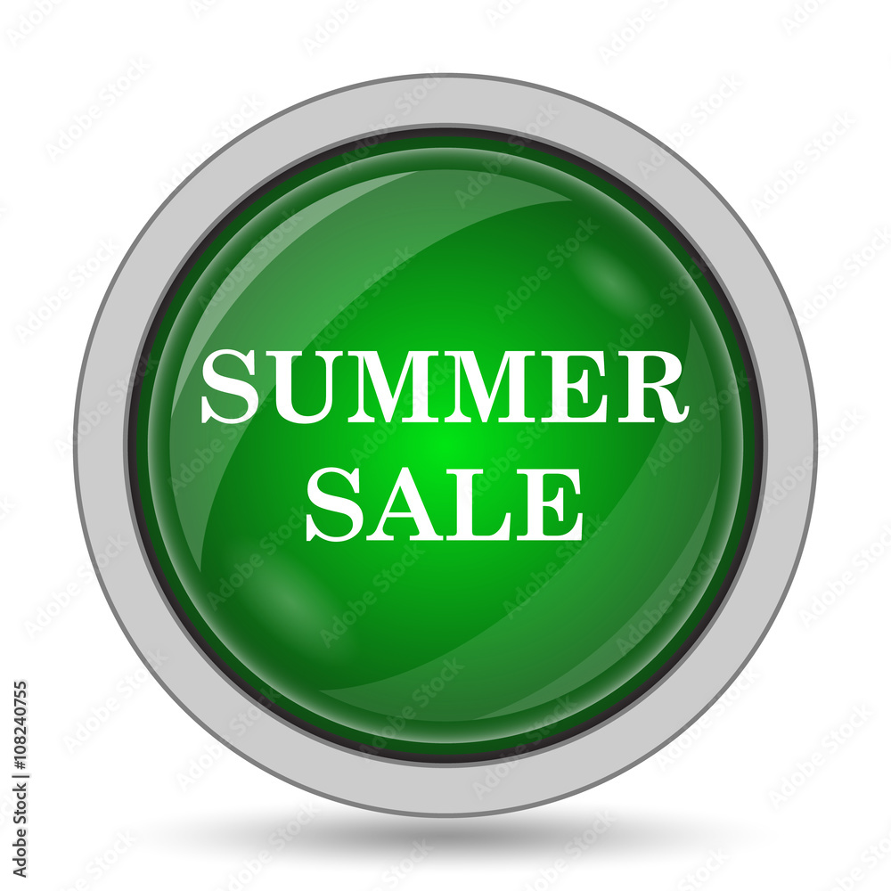 Summer sale icon Summer sale icon