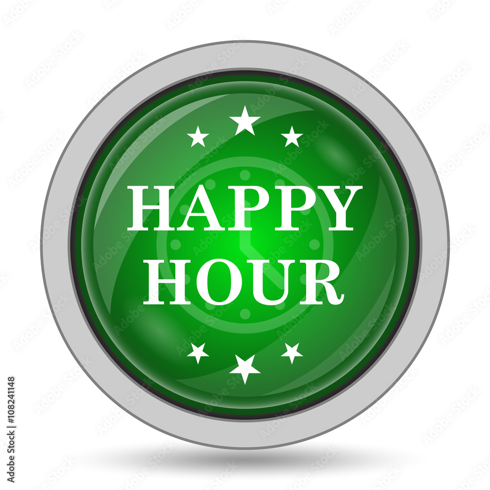 Happy hour icon Happy hour icon