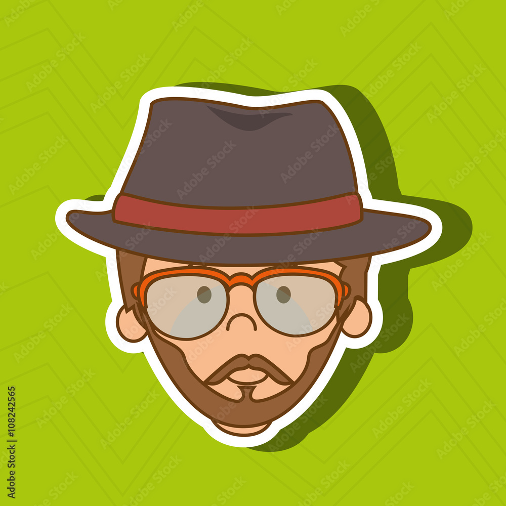 hipster style design hipster style design