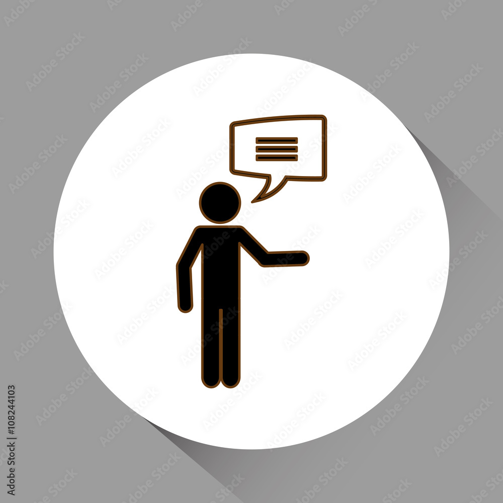 Man icon design , vector illustration